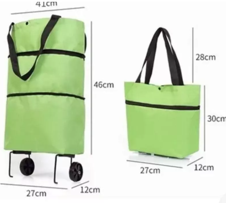 Bolsa plegable con ruedas