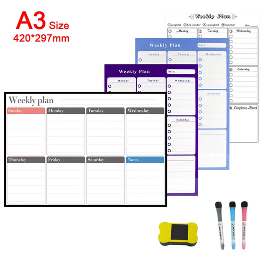 Calendario y planer magnético A3 / Envío INTERNACIONAL