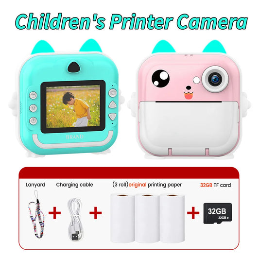 Camara con impresión para niños / Envío Internacional